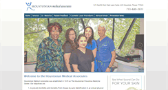 Desktop Screenshot of houstonianmedical.com